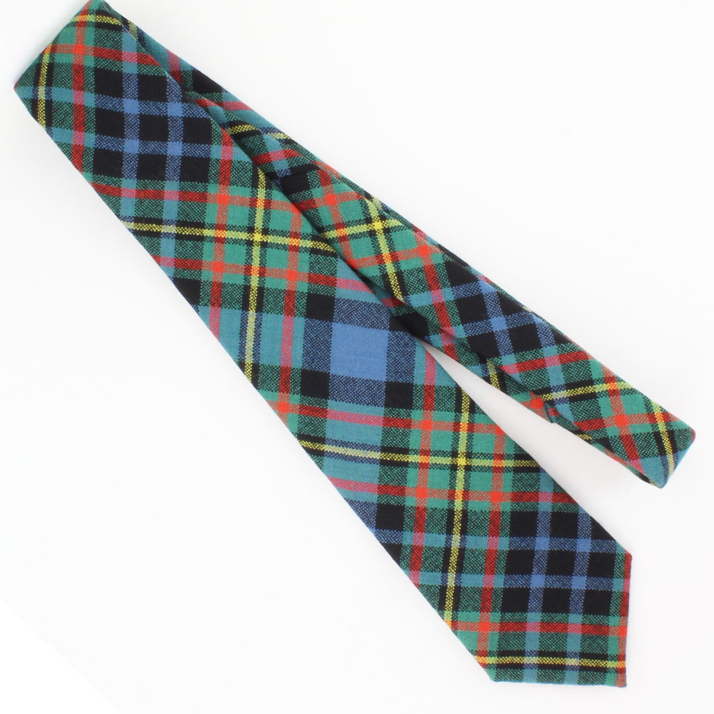 Tie, Necktie, Wool, Plain, MacLellan Tartan